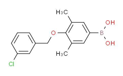BP27309 | 849062-21-1 | (4-((3-Chlorobenzyl)oxy)-3,5-dimethylphenyl)boronic acid