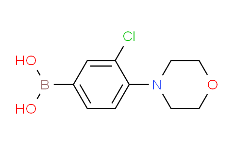 (3-Chloro-4-morpholinophenyl)boronic acid