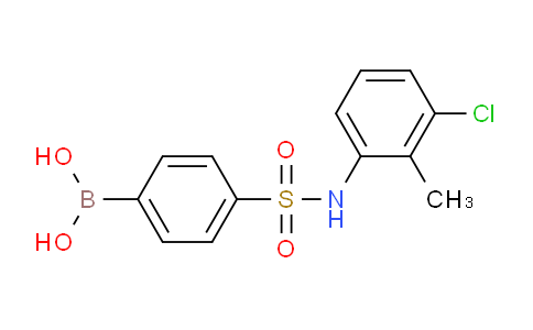 BP27381 | 957066-10-3 | (4-(N-(3-Chloro-2-methylphenyl)sulfamoyl)phenyl)boronic acid
