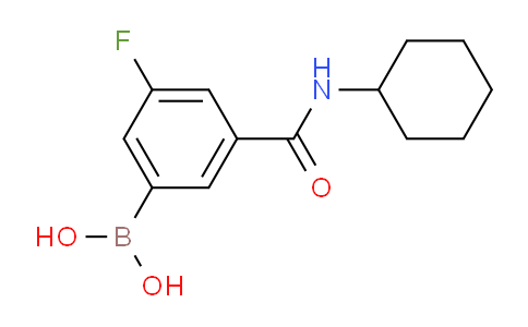 BP27383 | 874219-42-8 | (3-(Cyclohexylcarbamoyl)-5-fluorophenyl)boronic acid