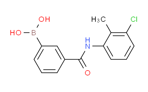 (3-((3-Chloro-2-methylphenyl)carbamoyl)phenyl)boronic acid