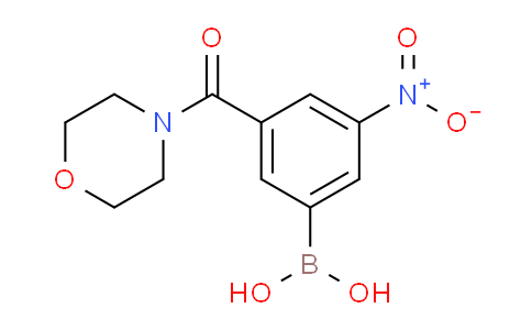 (3-(Morpholine-4-carbonyl)-5-nitrophenyl)boronic acid