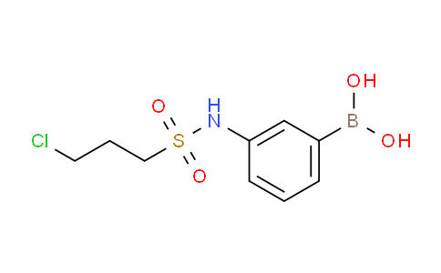 (3-(3-Chloropropylsulfonamido)phenyl)boronic acid