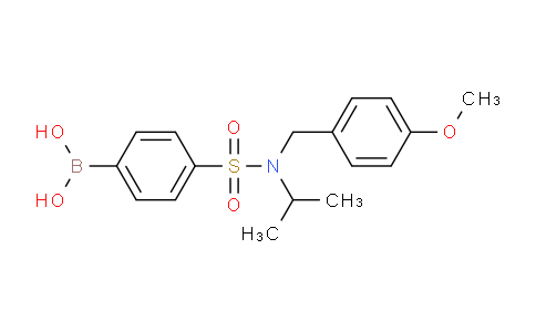 (4-(N-Isopropyl-N-(4-methoxybenzyl)sulfamoyl)phenyl)boronic acid
