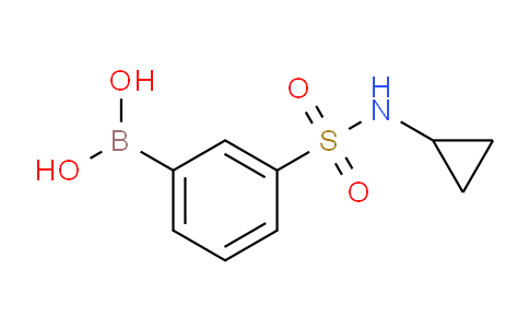 BP27438 | 913835-28-6 | (3-(N-Cyclopropylsulfamoyl)phenyl)boronic acid