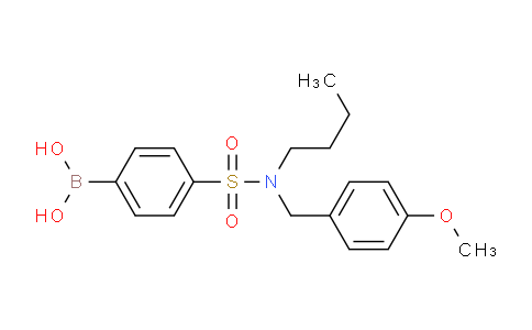(4-(N-Butyl-N-(4-methoxybenzyl)sulfamoyl)phenyl)boronic acid