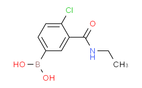 (4-Chloro-3-(ethylcarbamoyl)phenyl)boronic acid
