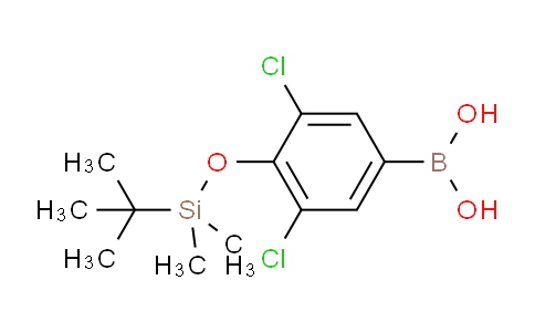 (4-((tert-Butyldimethylsilyl)oxy)-3,5-dichlorophenyl)boronic acid