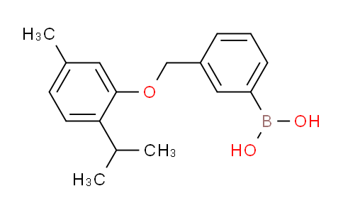 (3-((2-Isopropyl-5-methylphenoxy)methyl)phenyl)boronic acid