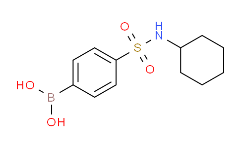 (4-(N-Cyclohexylsulfamoyl)phenyl)boronic acid