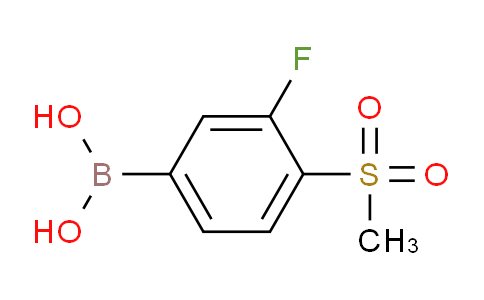 (3-Fluoro-4-(methylsulfonyl)phenyl)boronic acid