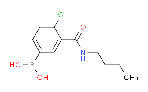 (3-(Butylcarbamoyl)-4-chlorophenyl)boronic acid