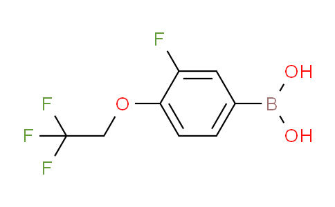 (3-Fluoro-4-(2,2,2-trifluoroethoxy)phenyl)boronic acid