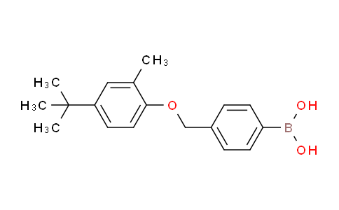 (4-((4-(tert-Butyl)-2-methylphenoxy)methyl)phenyl)boronic acid