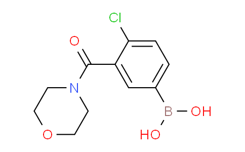 BP27594 | 871332-71-7 | (4-Chloro-3-(morpholine-4-carbonyl)phenyl)boronic acid
