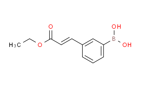 BP27601 | 913835-51-5 | (E)-(3-(3-Ethoxy-3-oxoprop-1-en-1-yl)phenyl)boronic acid