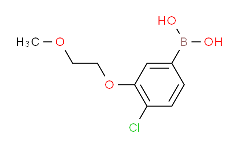 BP27626 | 1256355-00-6 | (4-Chloro-3-(2-methoxyethoxy)phenyl)boronic acid