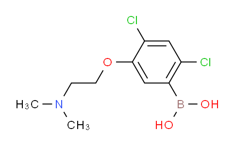 (2,4-Dichloro-5-(2-(dimethylamino)ethoxy)phenyl)boronic acid