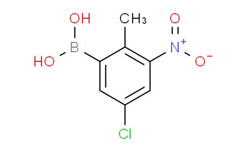 (5-Chloro-2-methyl-3-nitrophenyl)boronic acid