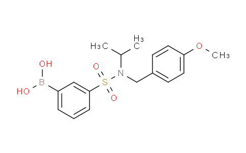 BP27639 | 1217501-23-9 | (3-(N-Isopropyl-N-(4-methoxybenzyl)sulfamoyl)phenyl)boronic acid