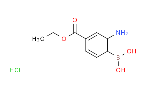 BP27648 | 957034-59-2 | (2-Amino-4-(ethoxycarbonyl)phenyl)boronic acid hydrochloride