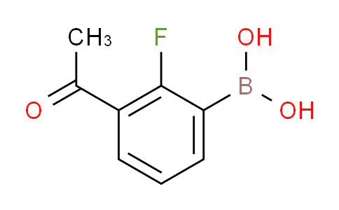 (3-Acetyl-2-fluorophenyl)boronic acid