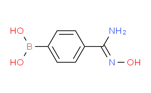 (4-(N'-Hydroxycarbamimidoyl)phenyl)boronic acid