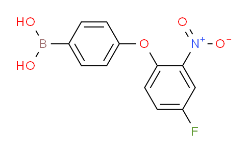 (4-(4-Fluoro-2-nitrophenoxy)phenyl)boronic acid