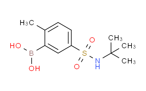 (5-(N-(tert-Butyl)sulfamoyl)-2-methylphenyl)boronic acid