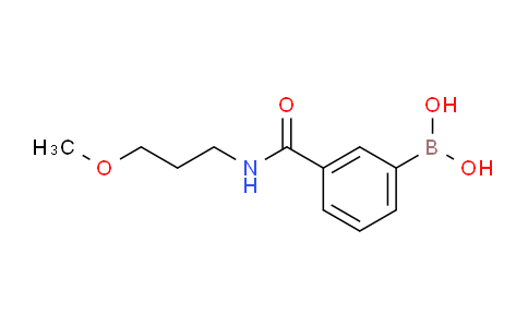 (3-((3-Methoxypropyl)carbamoyl)phenyl)boronic acid