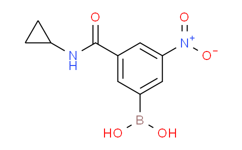 BP27740 | 871332-86-4 | (3-(Cyclopropylcarbamoyl)-5-nitrophenyl)boronic acid