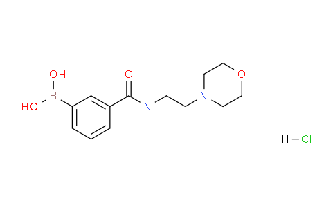 (3-((2-Morpholinoethyl)carbamoyl)phenyl)boronic acid hydrochloride