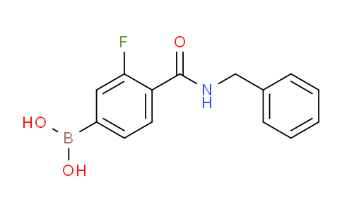 (4-(Benzylcarbamoyl)-3-fluorophenyl)boronic acid