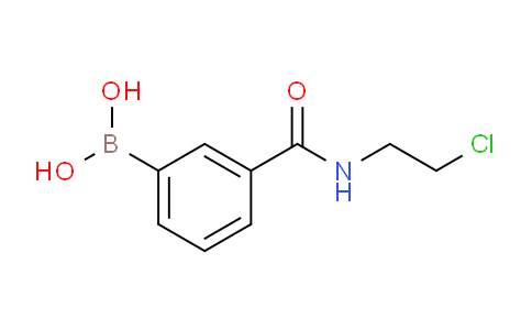 (3-((2-Chloroethyl)carbamoyl)phenyl)boronic acid