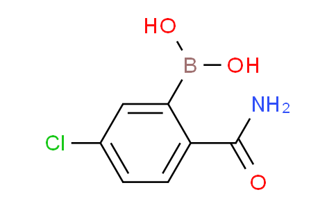 (2-Carbamoyl-5-chlorophenyl)boronic acid
