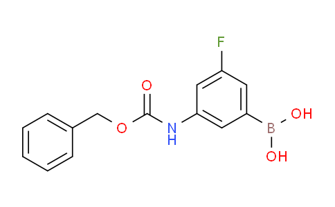 (3-(((Benzyloxy)carbonyl)amino)-5-fluorophenyl)boronic acid