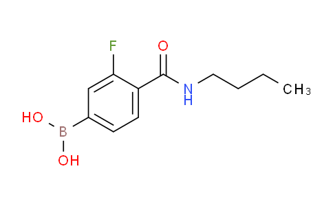 (4-(Butylcarbamoyl)-3-fluorophenyl)boronic acid