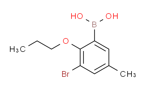 BP27937 | 870718-02-8 | (3-Bromo-5-methyl-2-propoxyphenyl)boronic acid