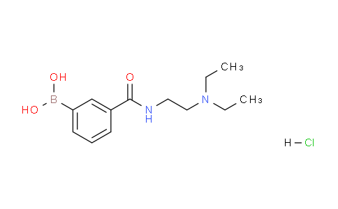 BP27945 | 957061-01-7 | (3-((2-(Diethylamino)ethyl)carbamoyl)phenyl)boronic acid hydrochloride