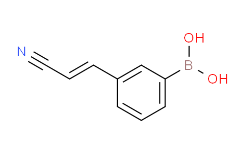 (E)-(3-(2-Cyanovinyl)phenyl)boronic acid