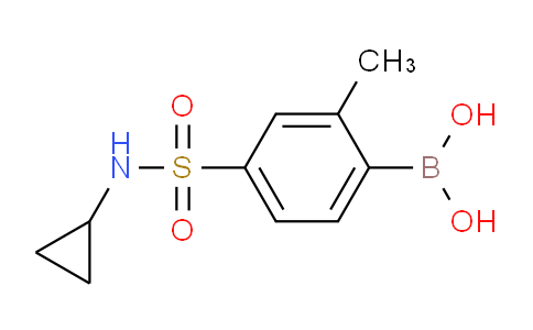 (4-(N-Cyclopropylsulfamoyl)-2-methylphenyl)boronic acid
