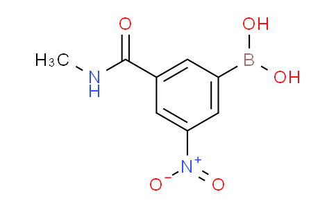 3-(Methylcarbamoyl)-5-nitrophenylboronic acid