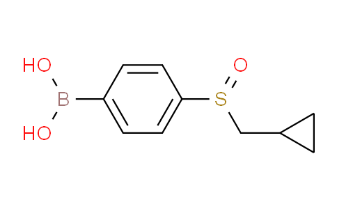 (4-((Cyclopropylmethyl)sulfinyl)phenyl)boronic acid