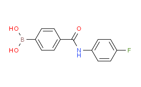 (4-((4-Fluorophenyl)carbamoyl)phenyl)boronic acid