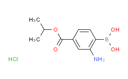 BP28032 | 1150114-64-9 | (2-Amino-4-(isopropoxycarbonyl)phenyl)boronic acid hydrochloride