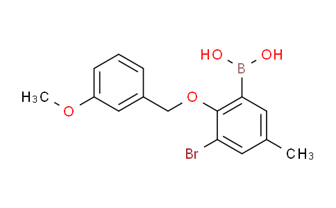 BP28039 | 849062-23-3 | (3-Bromo-2-((3-methoxybenzyl)oxy)-5-methylphenyl)boronic acid