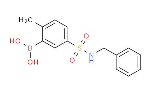 (5-(N-Benzylsulfamoyl)-2-methylphenyl)boronic acid