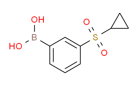 (3-(Cyclopropylsulfonyl)phenyl)boronic acid