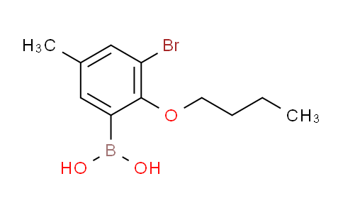 (3-Bromo-2-butoxy-5-methylphenyl)boronic acid