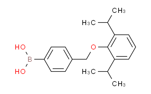 (4-((2,6-Diisopropylphenoxy)methyl)phenyl)boronic acid